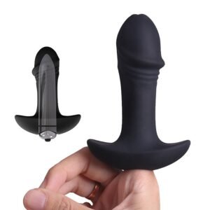 Plug anal con vibrador