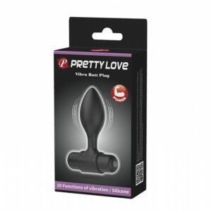 Plug Anal en Silicona con Vibración