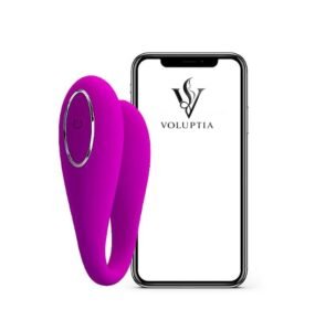 Vibrador para parejas + aplicativo - USB