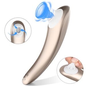 Vibrador y estimulador de clítoris y pezones - USB