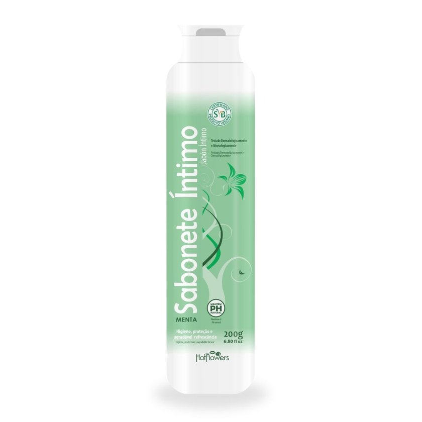 Jabón Íntimo 200ml MENTA – Hipoalergénico
